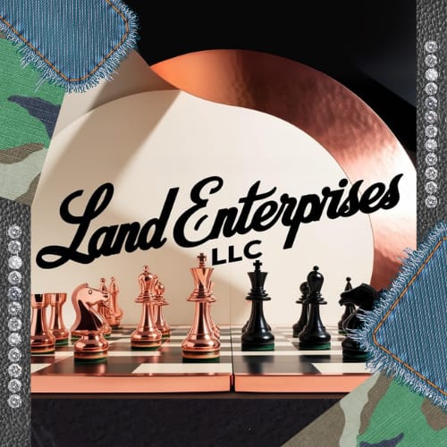 Land Enterprises background chess game